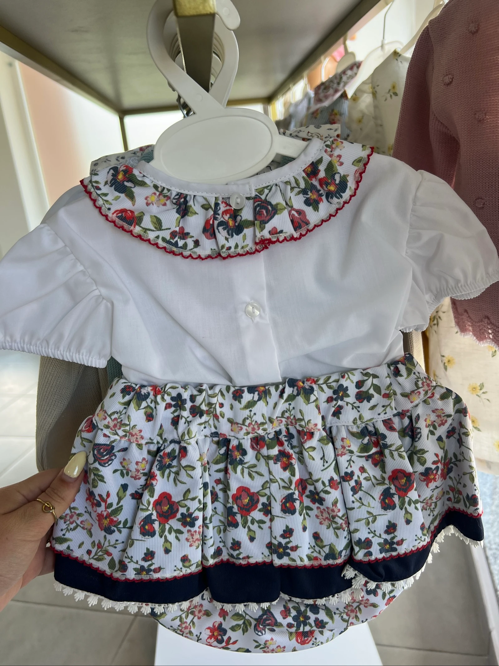 🤍🌸 Bloemen baby-set 18 maanden 🌸🤍 – photo 6